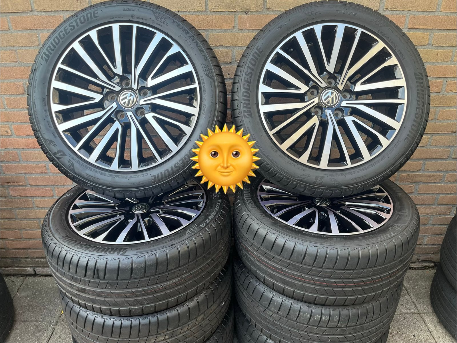 NiEUWE 18” orig. VW transporter T6.1 T6 T5 T7 zimerset, 18 inch, Bestelwagen, 255 mm, Banden en Velgen