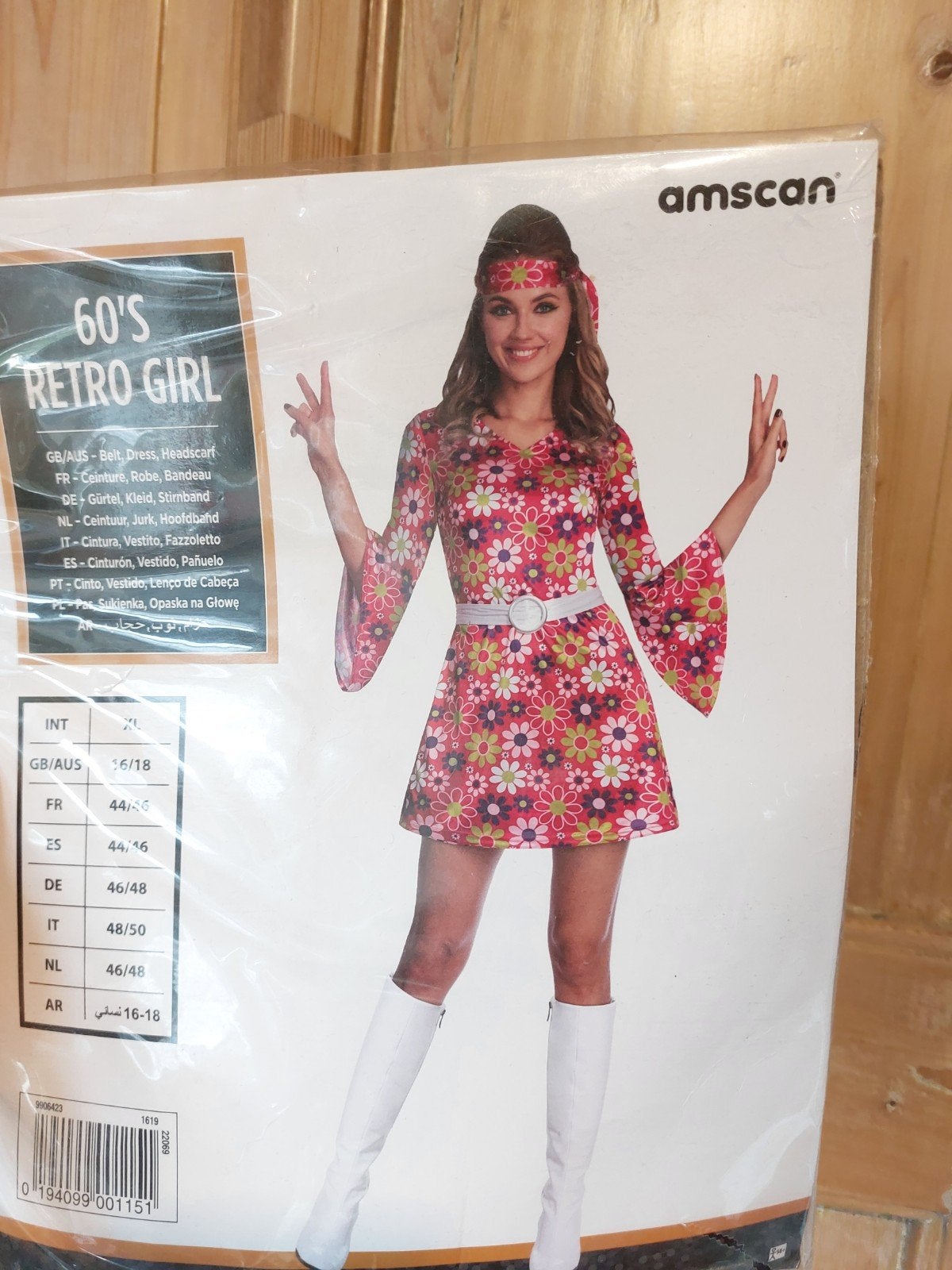 Flower Power bloemenjurk, Kleding | Dames, Ophalen of Verzenden, Zo goed als nieuw, Carnaval