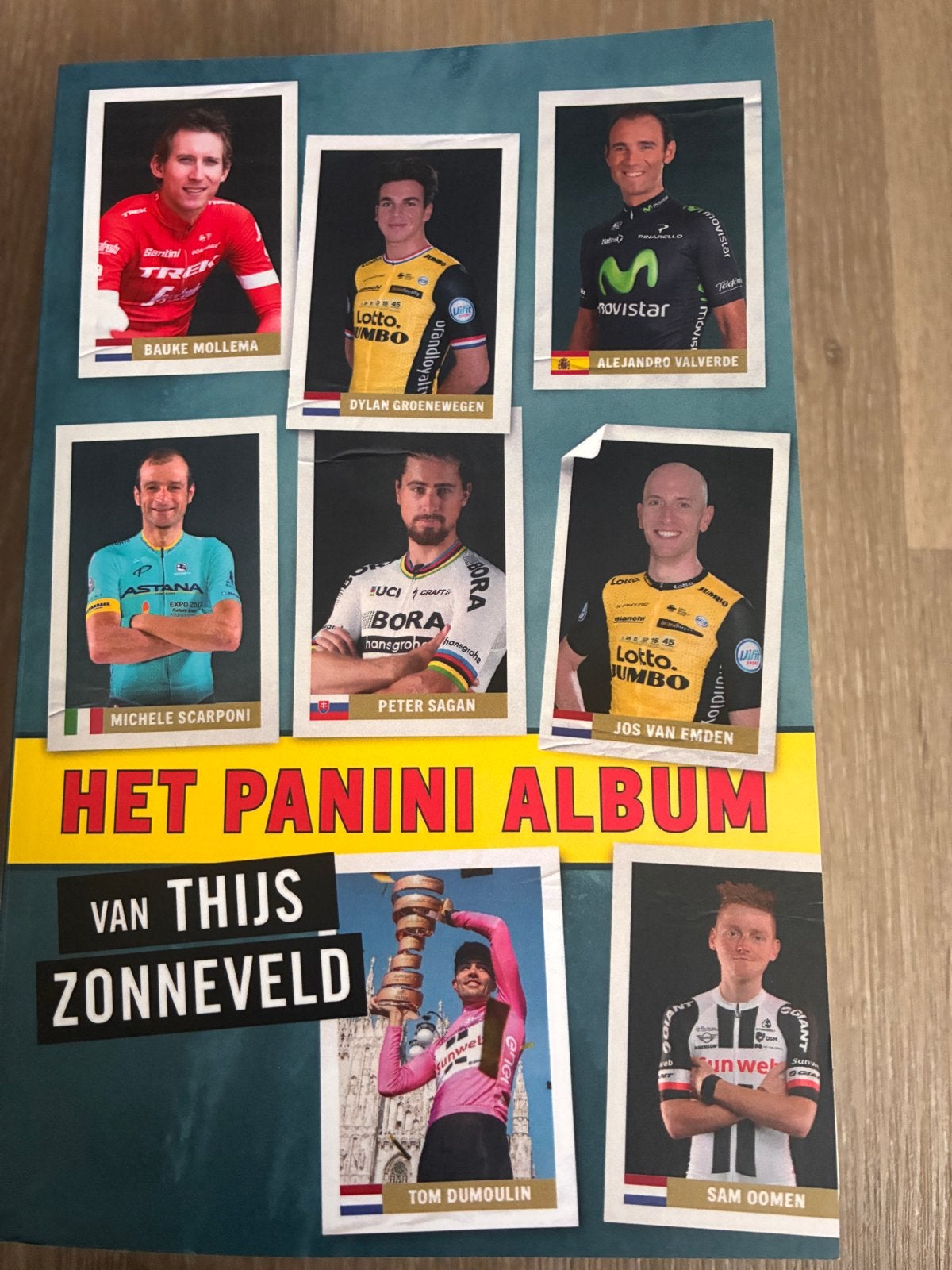 Panini Album Wielrennen Thijs Zonneveld, Verzamelen, Ophalen of Verzenden, Gebruikt, Overige sporten, Boek of Tijdschrift