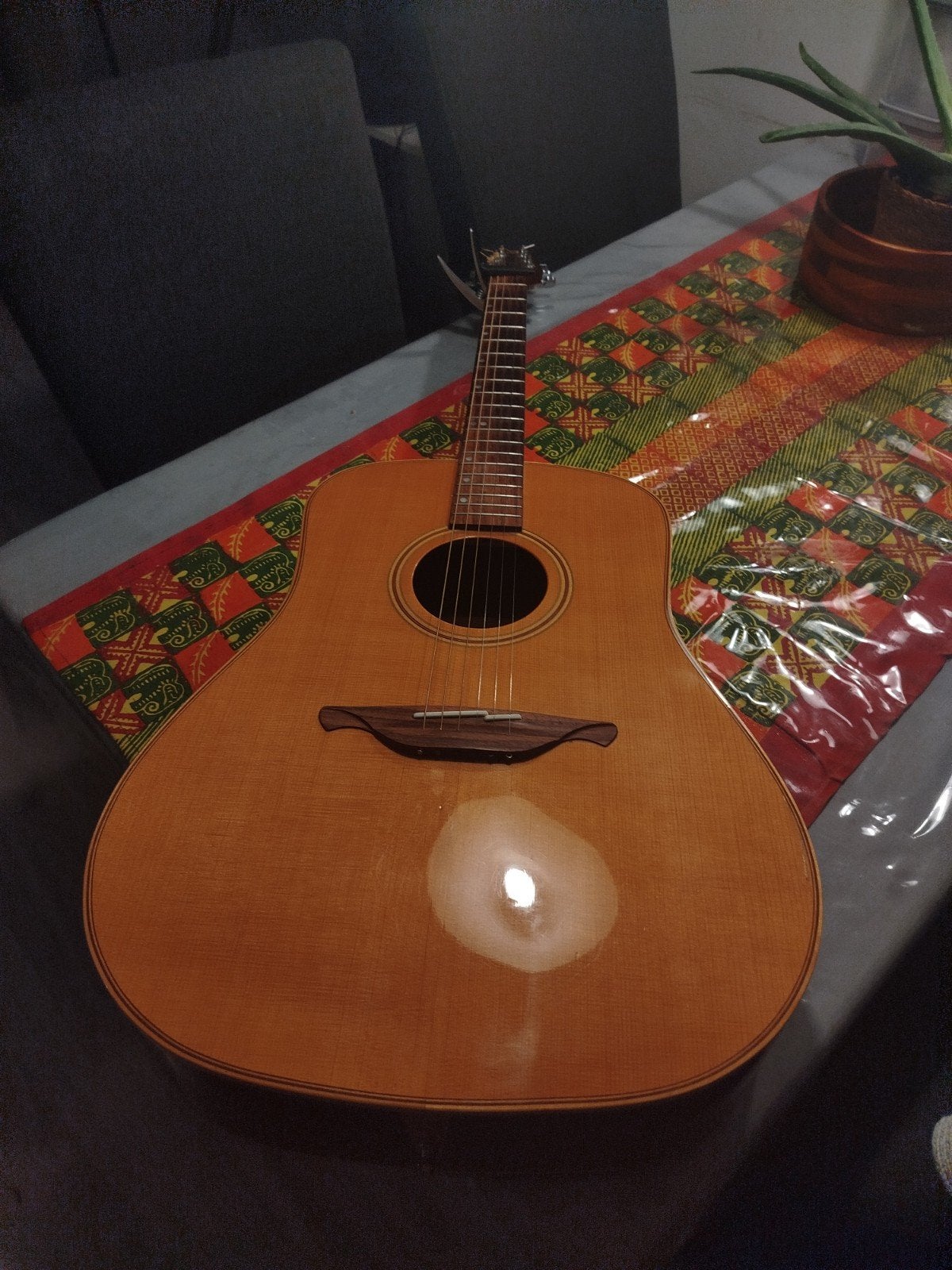 Alhambra akoestische gitaar (NW 1-A Brillo), Ophalen of Verzenden, Gebruikt, Western- of Steelstringgitaar