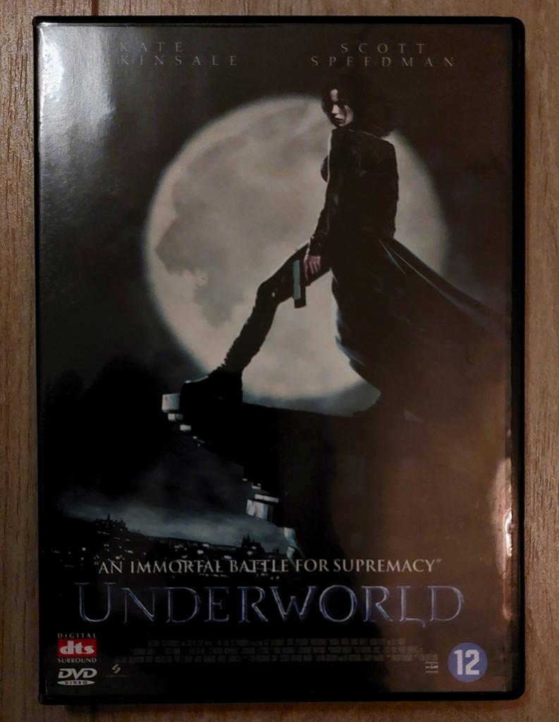 DVD - Underworld - Kate Beckinsale & Scott Speedman, Vanaf 12 jaar, Ophalen of Verzenden, Zo goed als nieuw, Actie en Avontuur