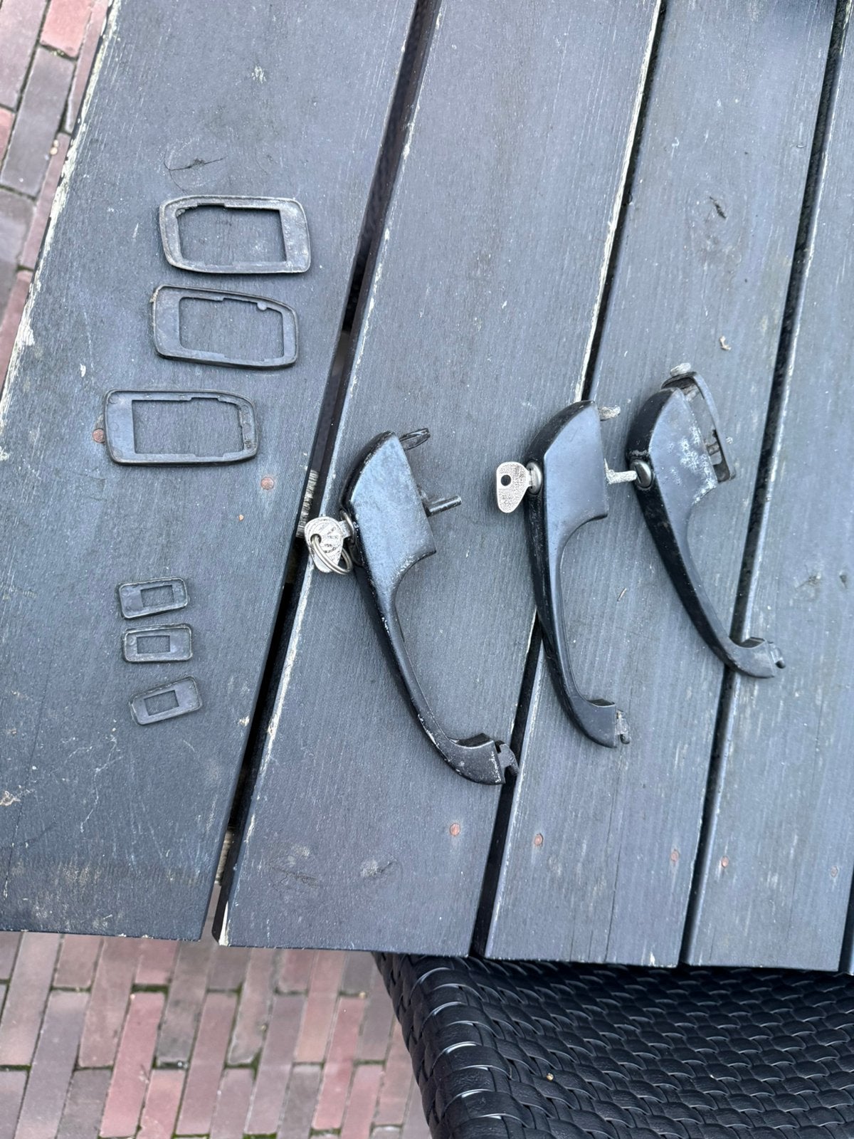 Deurgrepen vw t3, Ophalen of Verzenden, Volkswagen, Deur