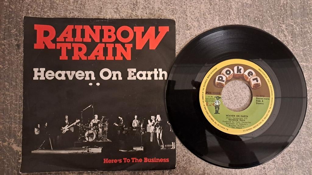 Rainbow train  - heaven on earth, Fotohoes, Ophalen of Verzenden, Gebruikt, Pop