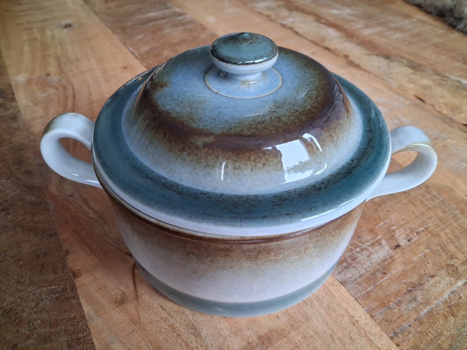 Porsgrund Norway soepterrine met deksel  - vintage, Met deksel, Ophalen of Verzenden, Overige merken