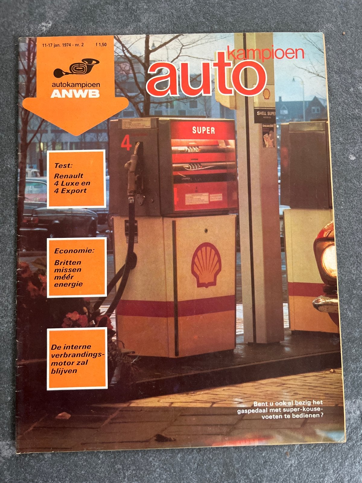 Autokampioen ANWB - 11-17 jan. 1974 - nr. 2, Ophalen of Verzenden, Gelezen, Renault