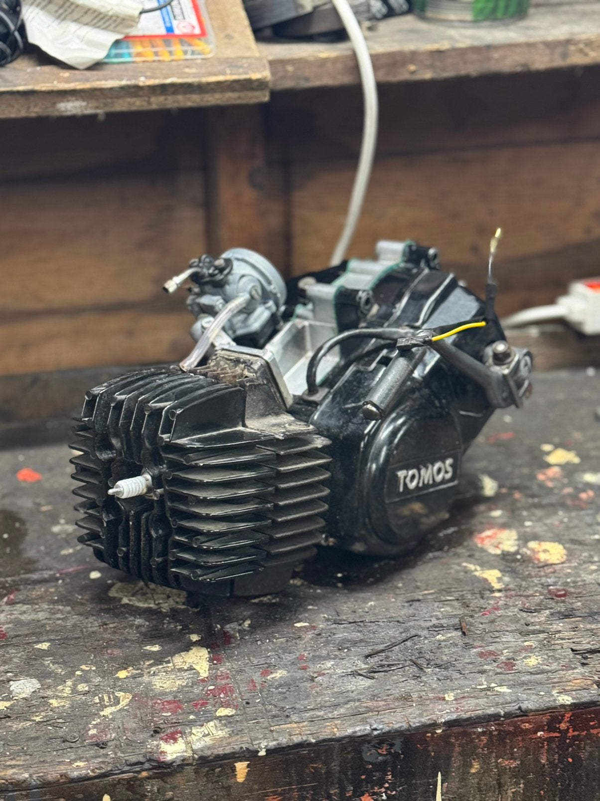Gereviseerd Tomos 50cc blok, Ophalen of Verzenden, Zo goed als nieuw