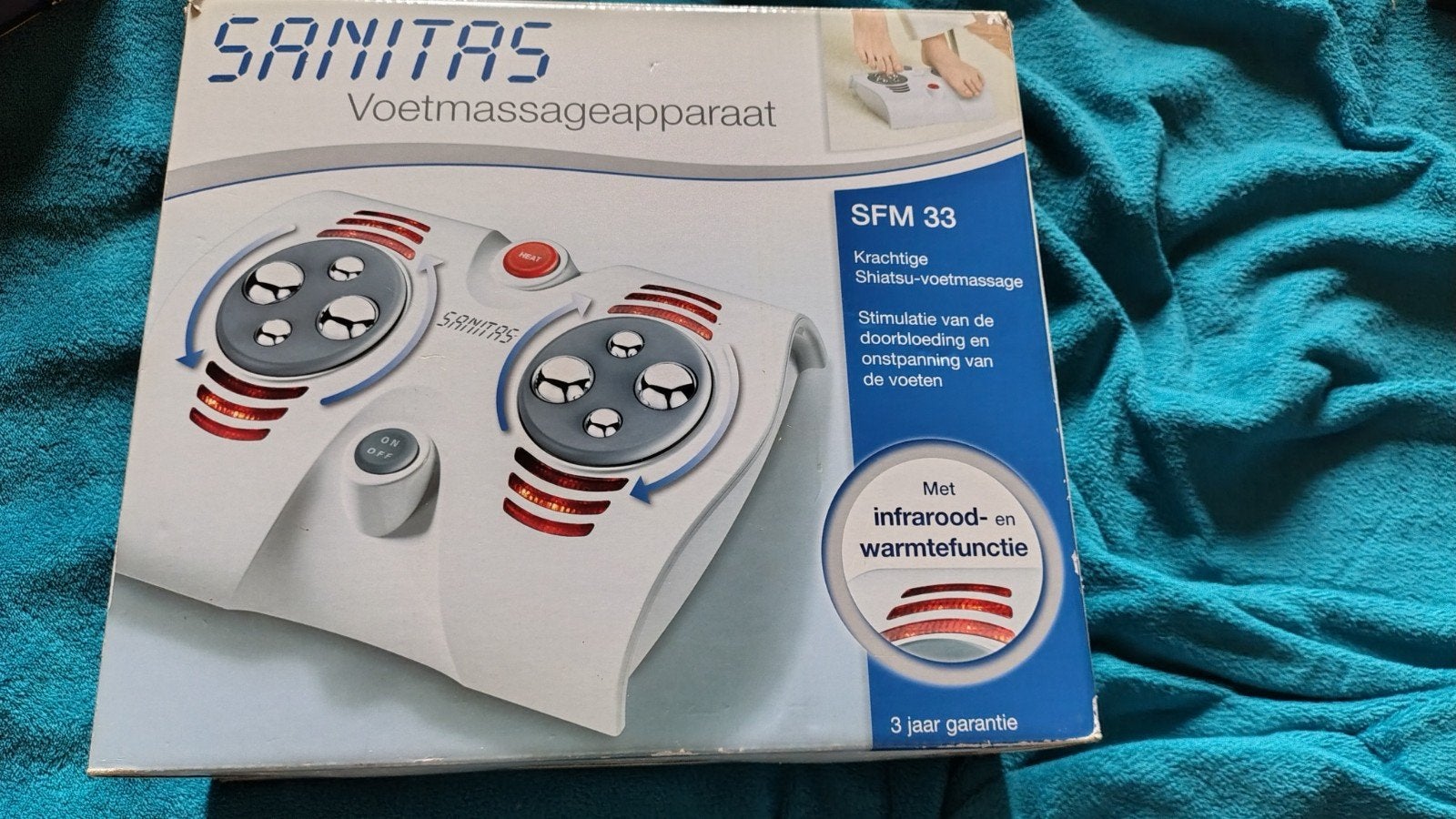 voetmassage apparaat, Sport en Fitness, Massageproducten, Ophalen of Verzenden, Nieuw, Overige typen