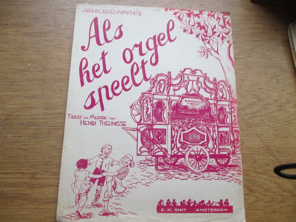 Als het orgel speelt - henri theunisse, Orgel, Gebruikt, Klassiek, Ophalen of Verzenden
