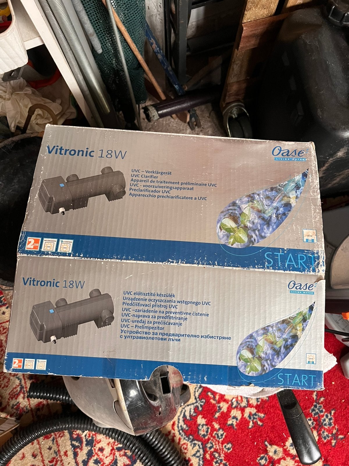 UV-C filter in - line 18 Watt, Ophalen of Verzenden, Zo goed als nieuw, Vijverfilter