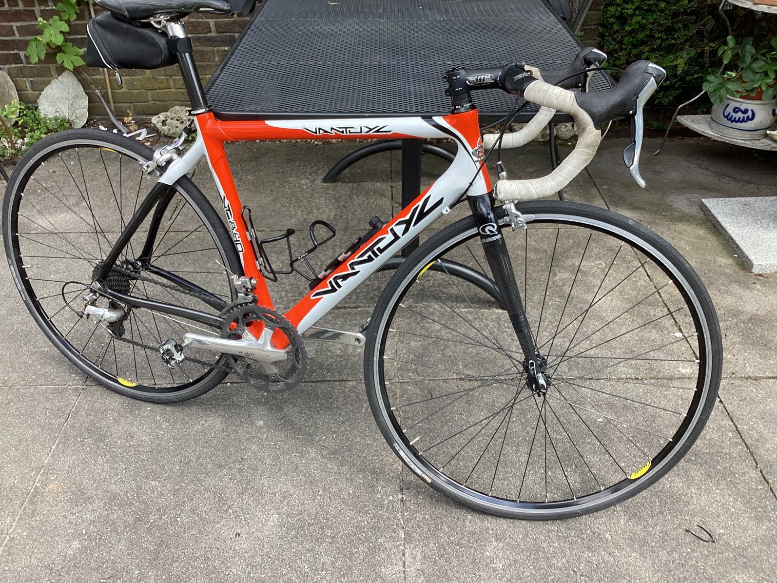 Van Tuyl 840 racefiets, Fietsen en Brommers, Carbon, Zo goed als nieuw, Meer dan 20 versnellingen, 53 tot 57 cm