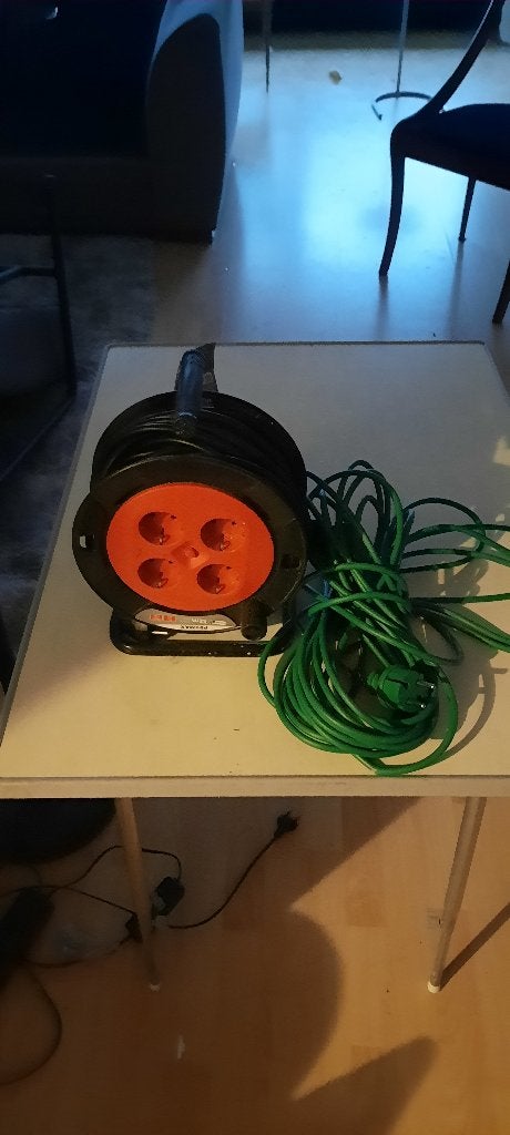 Haspel en verlengsnoer, Doe-het-zelf en Verbouw, Elektra en Kabels, Ophalen, Nieuw, Kabel of Snoer