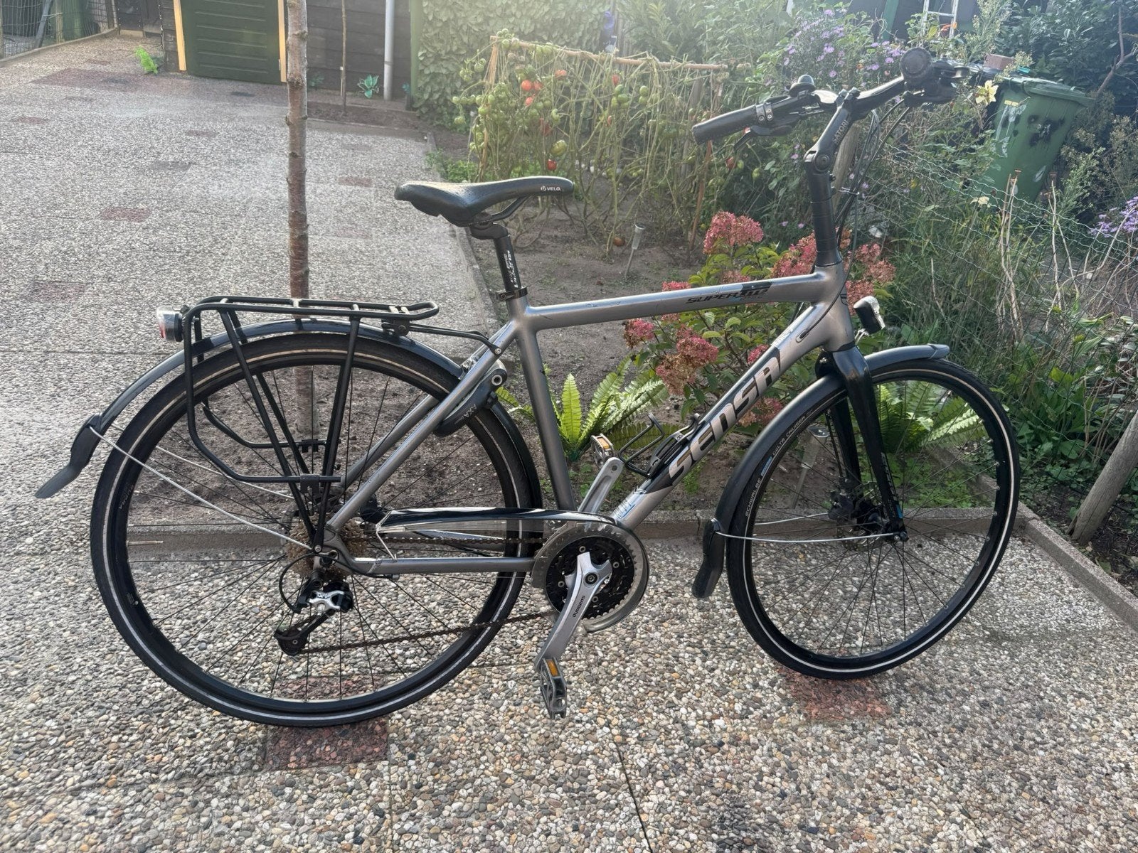 Sensa Superlite Disc, Gebruikt, Versnellingen, 49 tot 53 cm, Schijfrem
