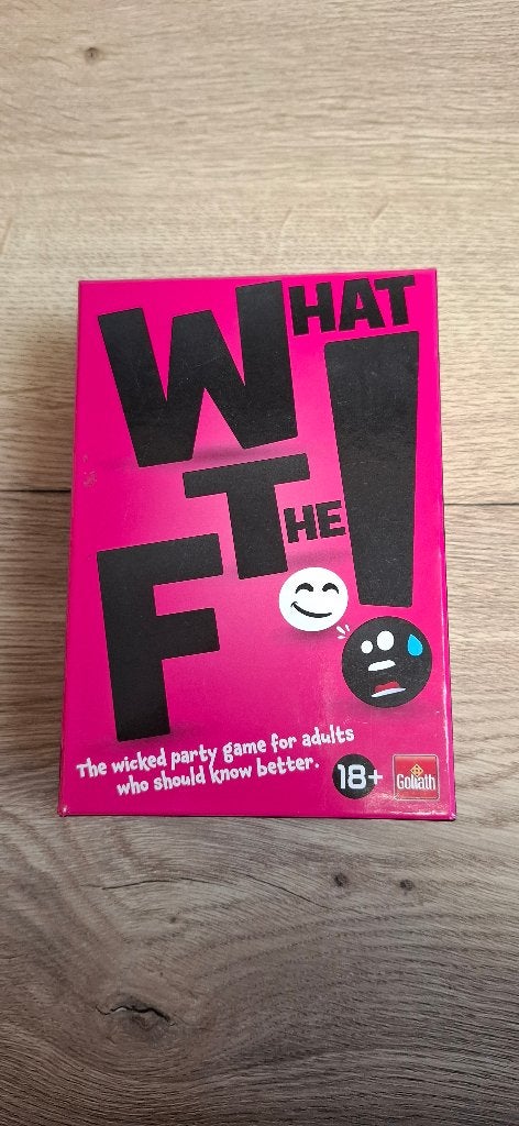 WTF! What the F! Party game for adults Goliath bordspel, Hobby en Vrije tijd, Gezelschapsspellen | Bordspellen, Goliath, Onbekend