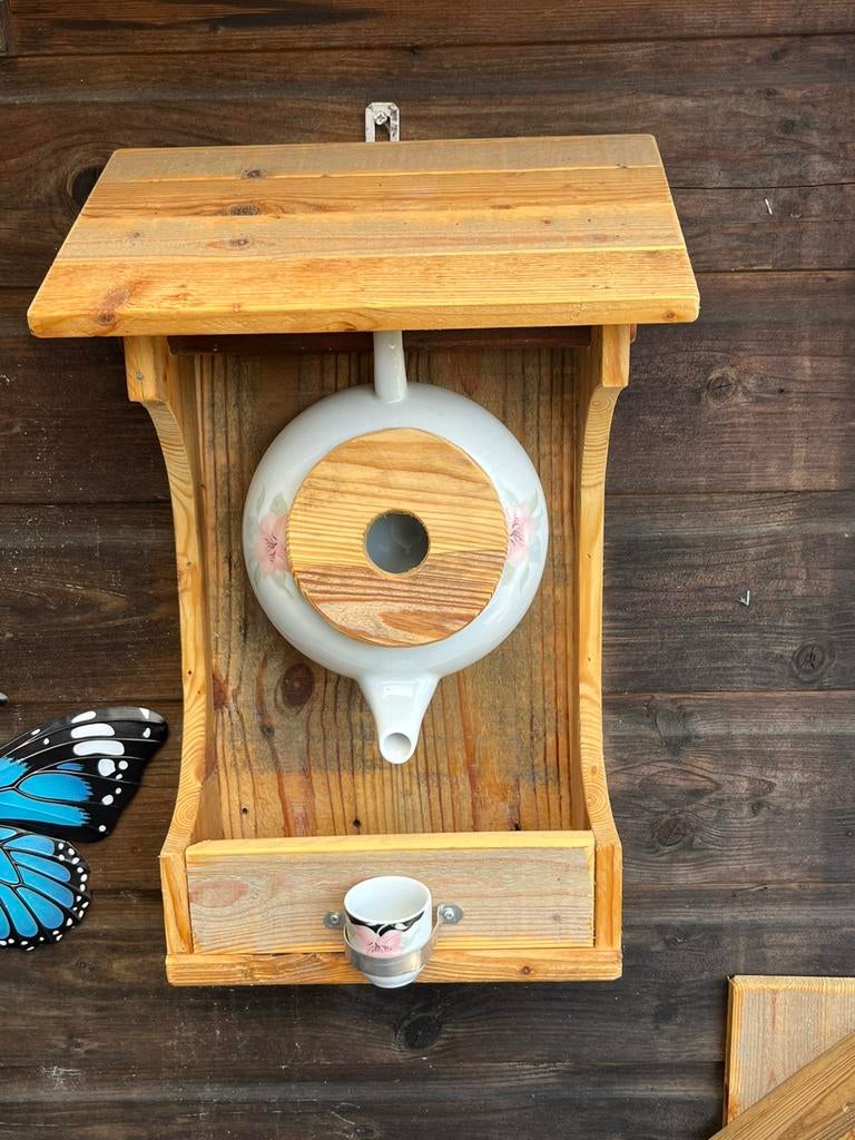 Leuk vogel voederhuisje, Tuin en Terras, Vogelhuisjes en Vogelbaden, Ophalen of Verzenden, Nieuw