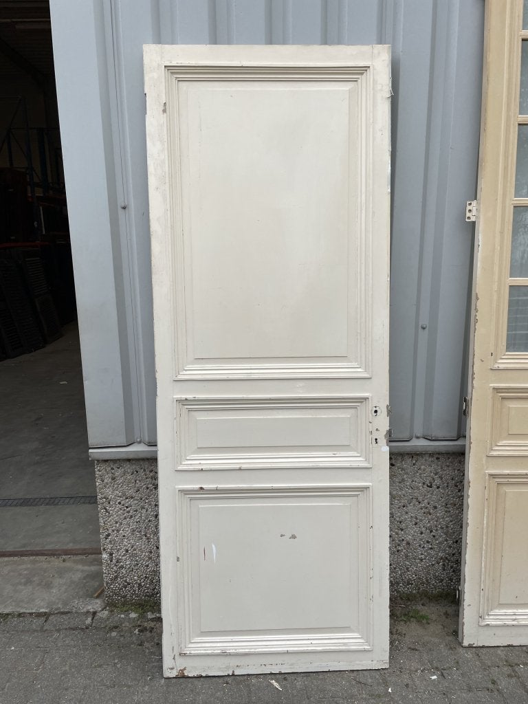 Prachtige massieve antieke paneeldeur uit 1840, La belle porte, Jurgen.hoogenboezem@gmail.com, 80 tot 100 cm, 215 cm of meer
