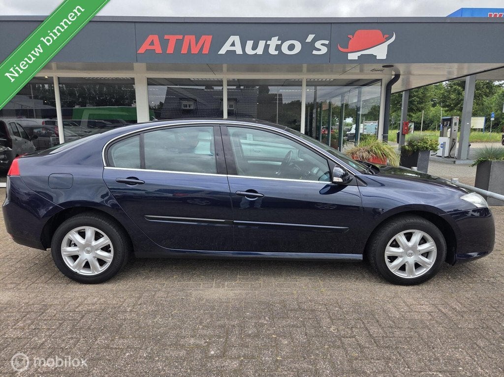 Renault Laguna 2.0 16V T Dynamique Automaat dealer onderhoud, Auto's, Renault, Gebruikt, 4 cilinders, Blauw, Bedrijf