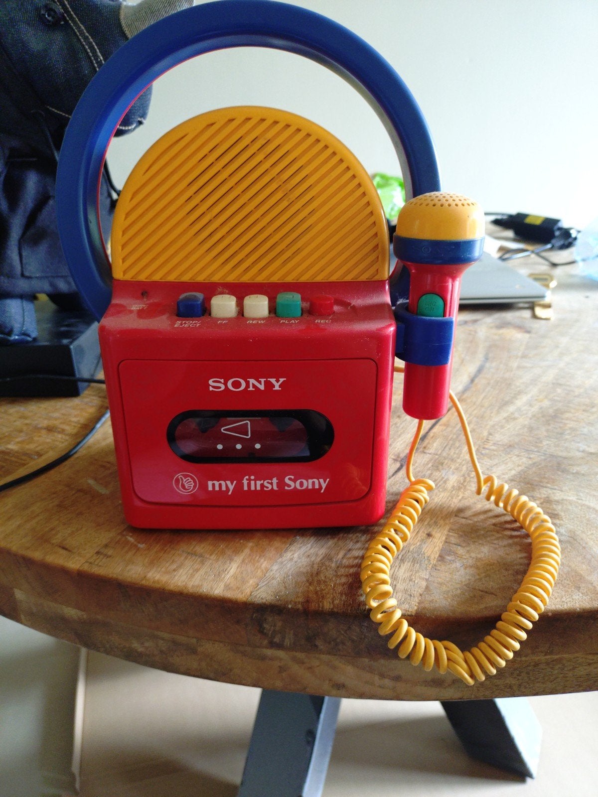 Vintage Sony TCM-4300 "My First Sony" Cassette Recorder, Ophalen of Verzenden, Zo goed als nieuw, Overige typen