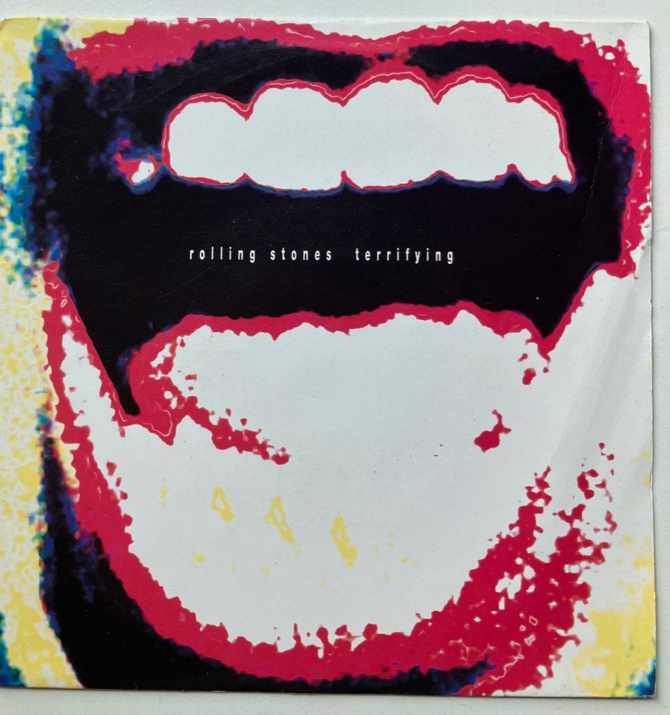 H 33 rolling stones  Terrifying HOL89  €10, 7 inch, Ophalen of Verzenden, Rock en Metal, Overige typen