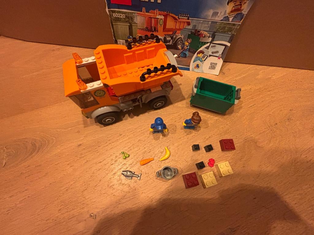 60220 - LEGO City Great Vehicles Vuilniswagen - 60220, City, Lego, Ophalen of Verzenden, Complete set