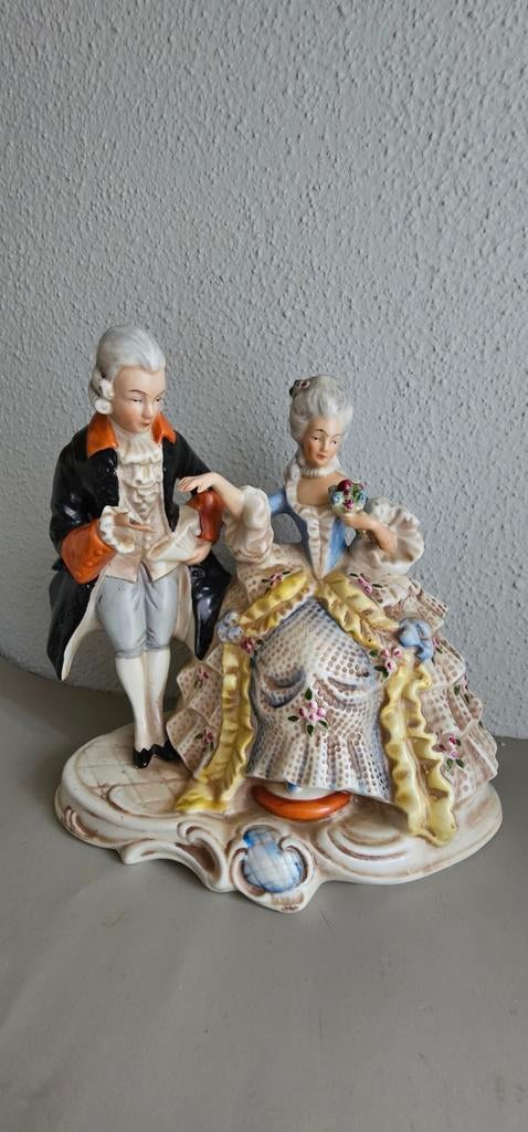 Beeld duits porselein, Ophalen of Verzenden