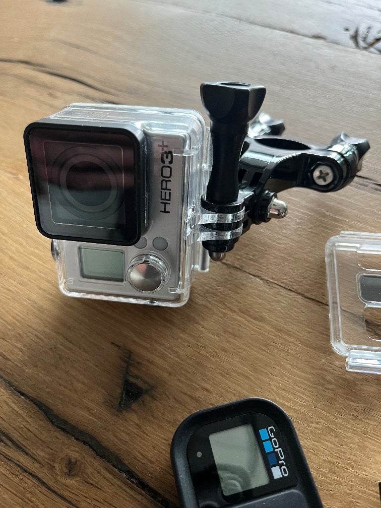 GO PRO HERO3+ incl. Accessoires, Ophalen of Verzenden, Zo goed als nieuw, GoPro