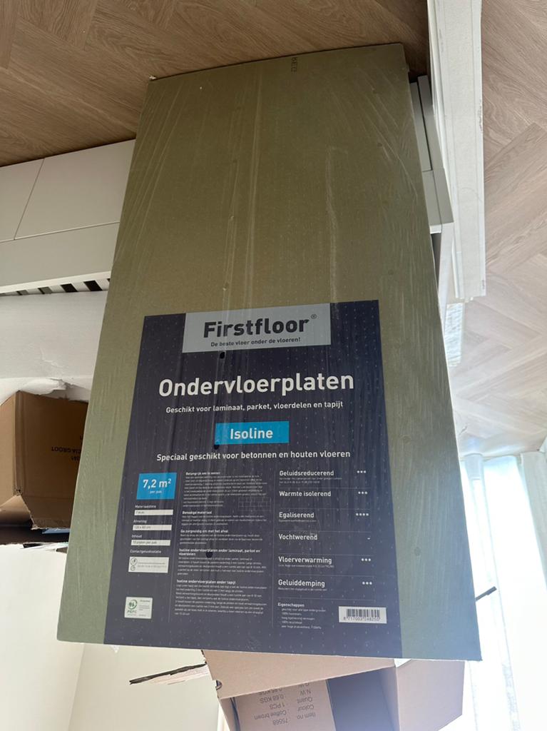 Onder vloer gratis, Ophalen, 50 tot 150 cm, Zo goed als nieuw, 10 m² of meer