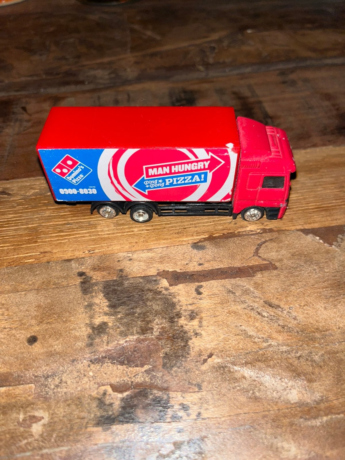 Domino’s truc, Ophalen of Verzenden, Gebruikt