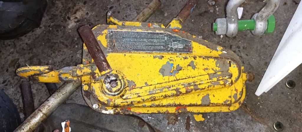 Tirfor handlier met staalkabel - Gebruikt, Ophalen of Verzenden