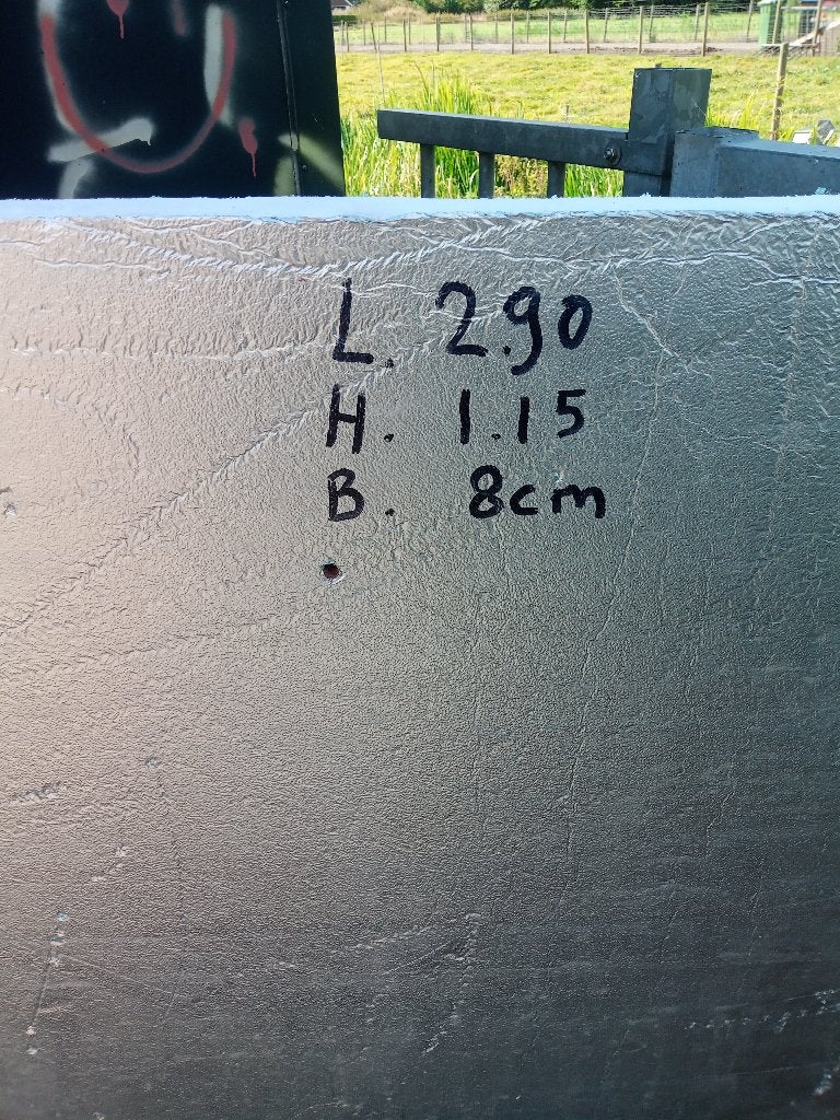 piepschuim platen, Ophalen, 4 tot 8 cm, Gebruikt, 15 m² of meer