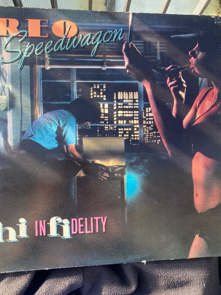 REO Speedwagon - Hi Infidelity LP (1980), Cd's en Dvd's, LP, Gebruikt, Originele persing, Ophalen of Verzenden