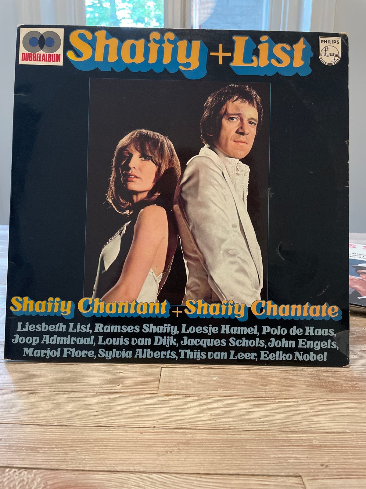 Shaffy + List - Shaffy Chantant + Shaffy Chantate Dubbelalbu, Gebruikt, Ophalen of Verzenden, Pop, 12 inch