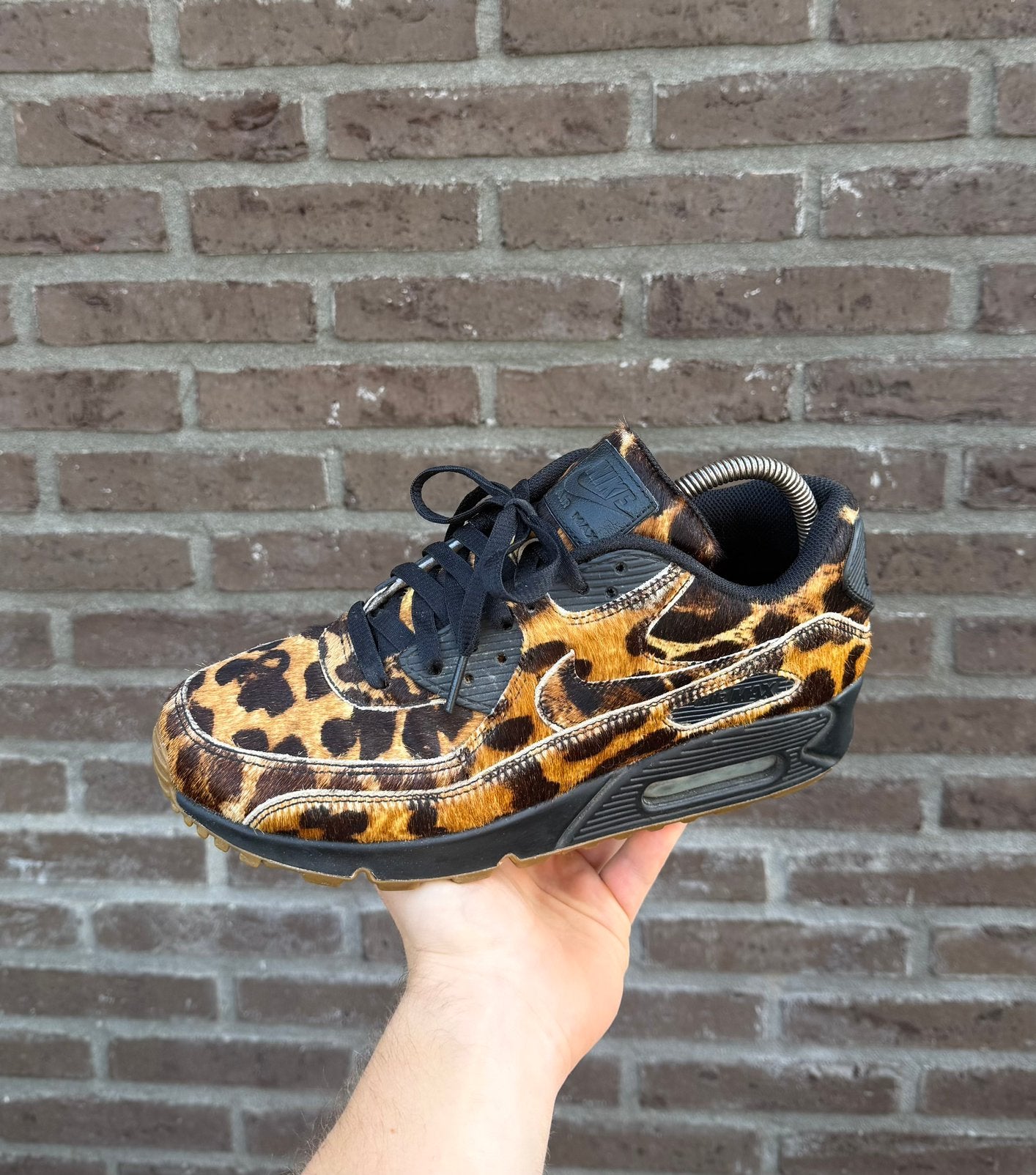 Nike Air Max 90 Premium iD 'Animal Pony Hair' (2015) Maat 41, Kleding | Heren, Schoenen, Overige kleuren, Ophalen of Verzenden