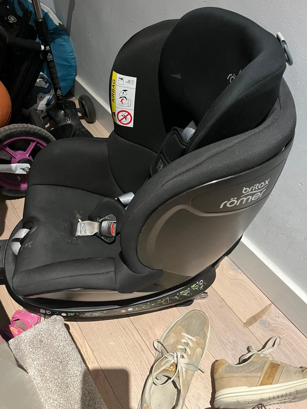 Britax Römer DUALFIX R autostoel, Ophalen, Romer, 9 t/m 18 kg, Zo goed als nieuw