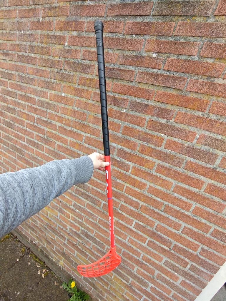 Salming Floorball stick - Oranje, Ophalen, Zo goed als nieuw