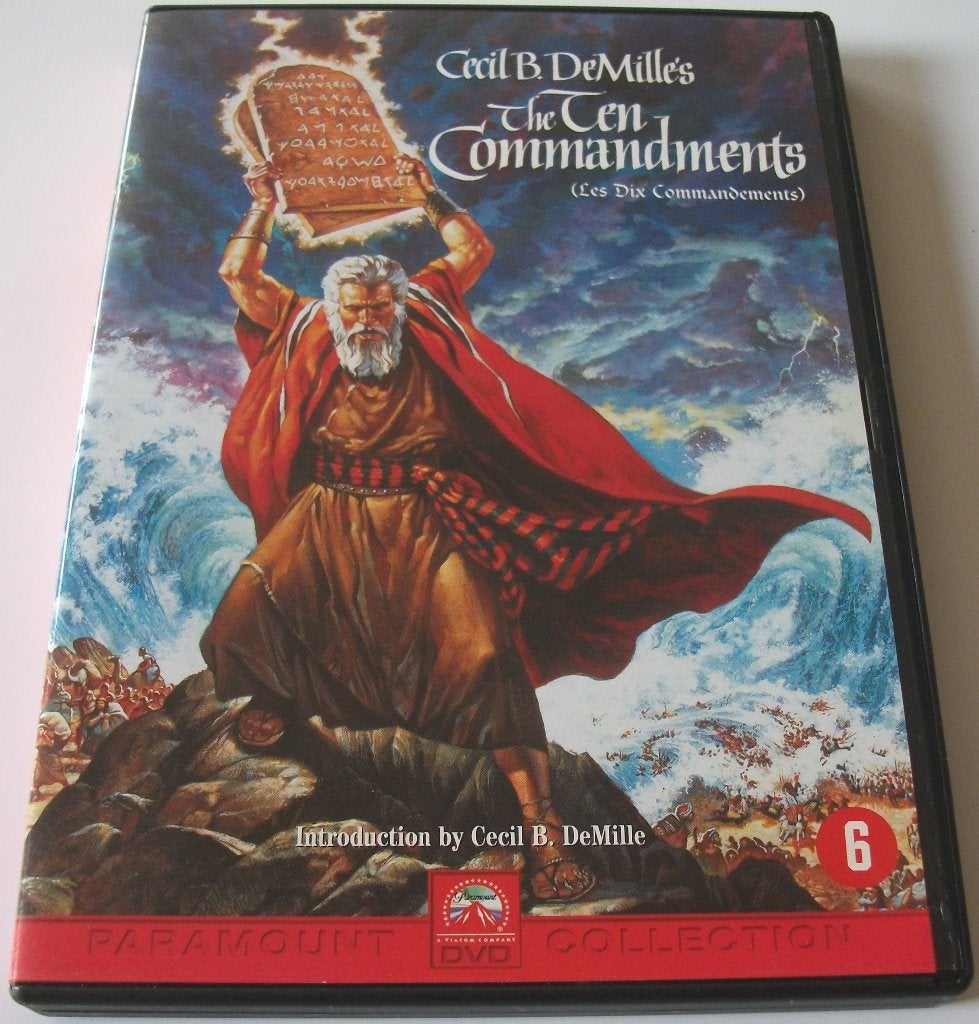 Dvd *** TEN COMMANDMENTS *** 2-Disc Boxset Mini-Serie, Vanaf 6 jaar, Ophalen of Verzenden, Zo goed als nieuw