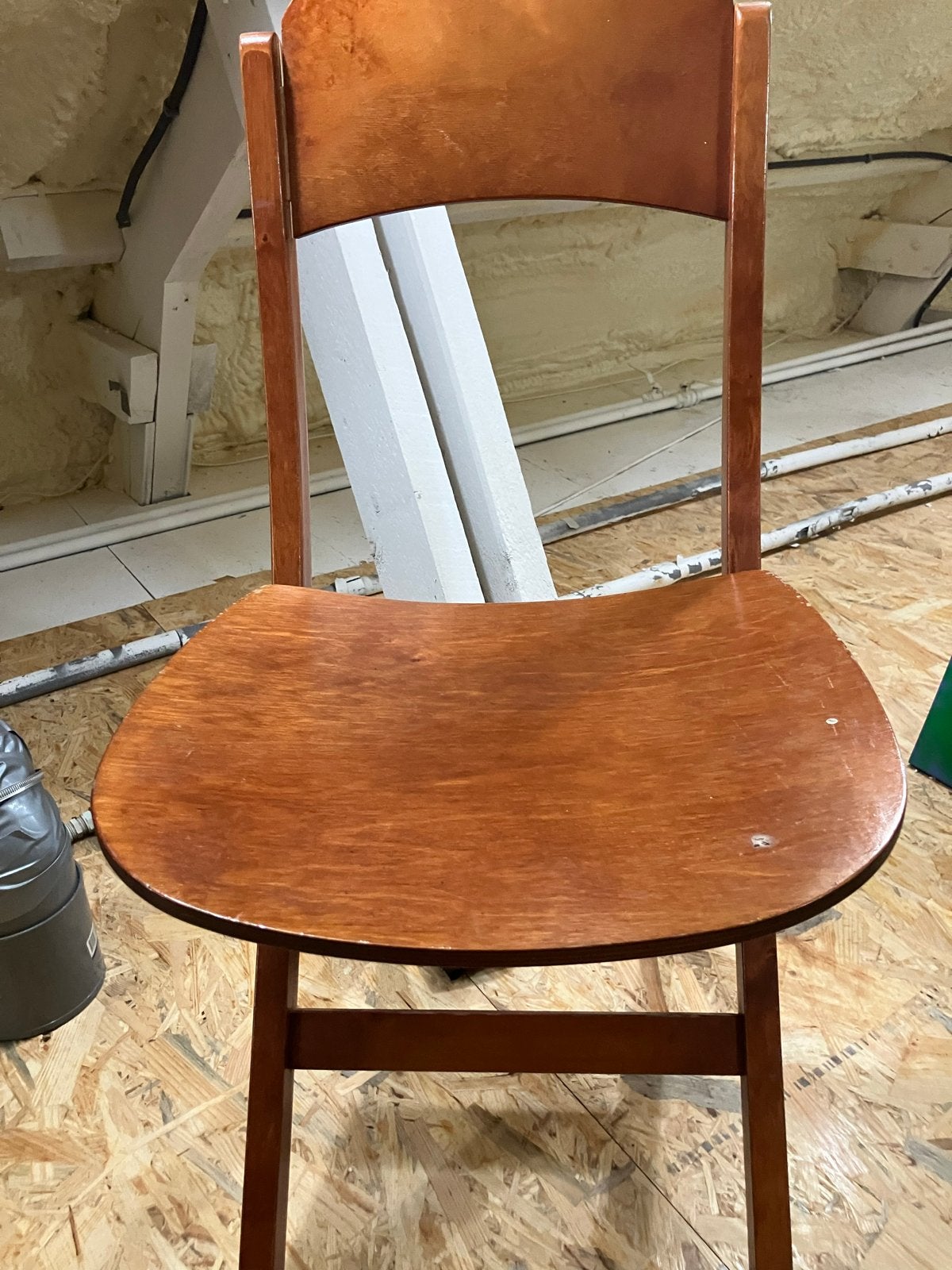 Houten klapstoel - Handig en ruimtebesparend, Antiek en Kunst, Ophalen