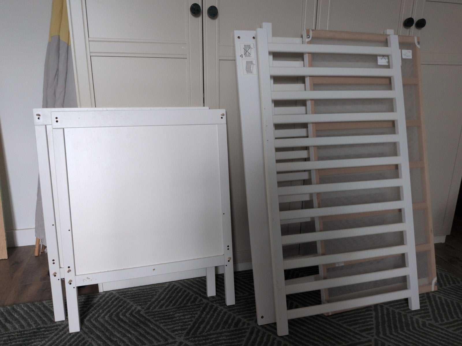 IKEA SUNDVIK babybedje, Ophalen, Gebruikt, Ledikant