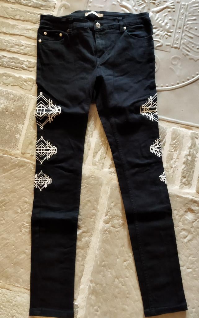 Nikkie Zwarte Broek Maat 34, Zwart, Ophalen of Verzenden, Zo goed als nieuw, Nikkie