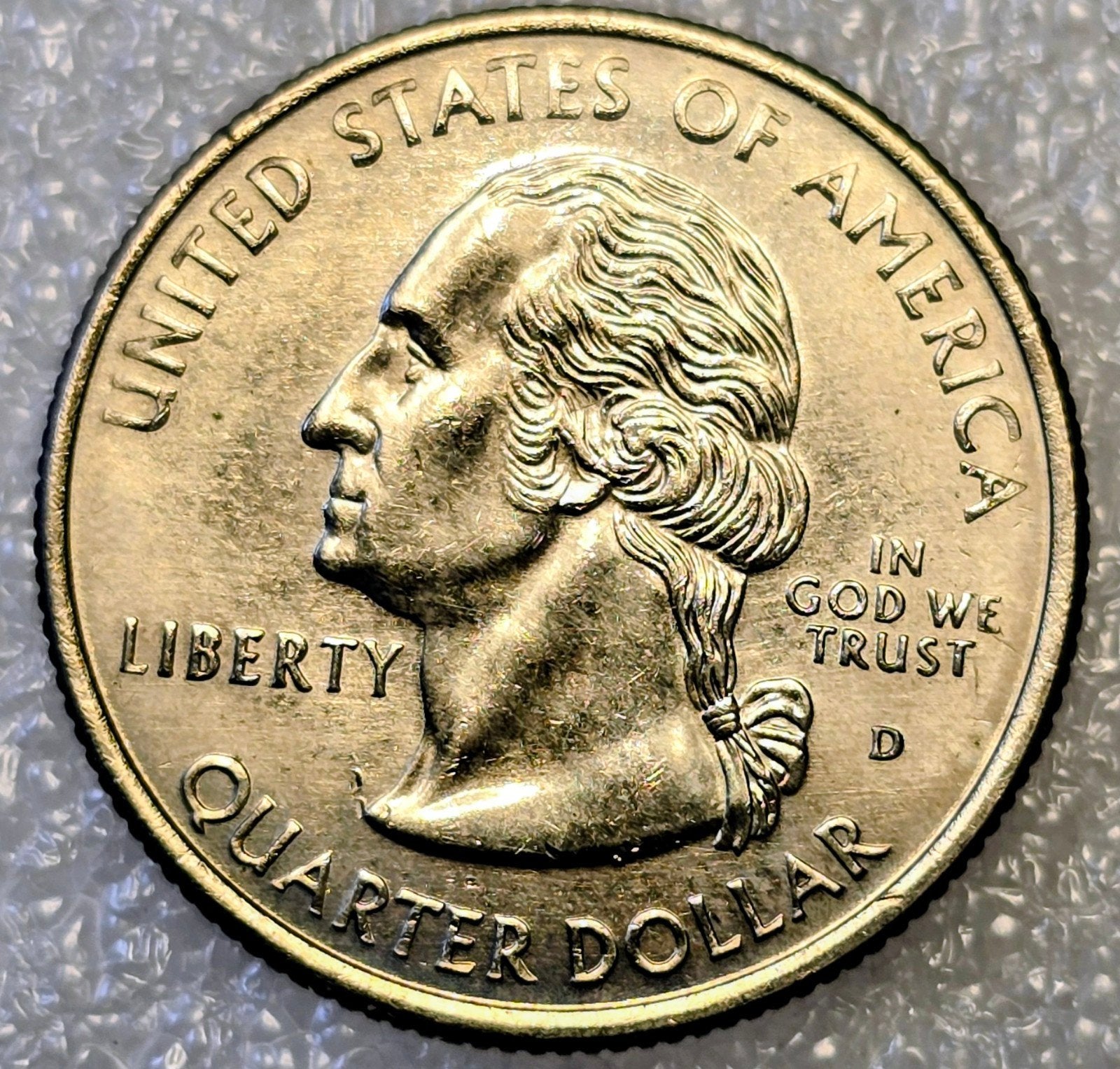 Amerikaanse Quarter Dollar - New Jersey 1999, Ophalen of Verzenden, Noord-Amerika, Losse munt