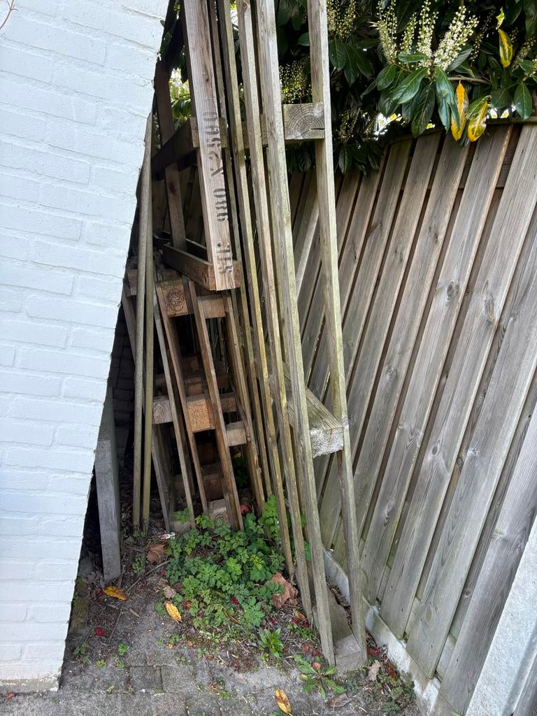 Pallets gratis ophalen, Tuin en Terras, Minder dan 3 m³, Ophalen of Verzenden, Overige houtsoorten, Blokken