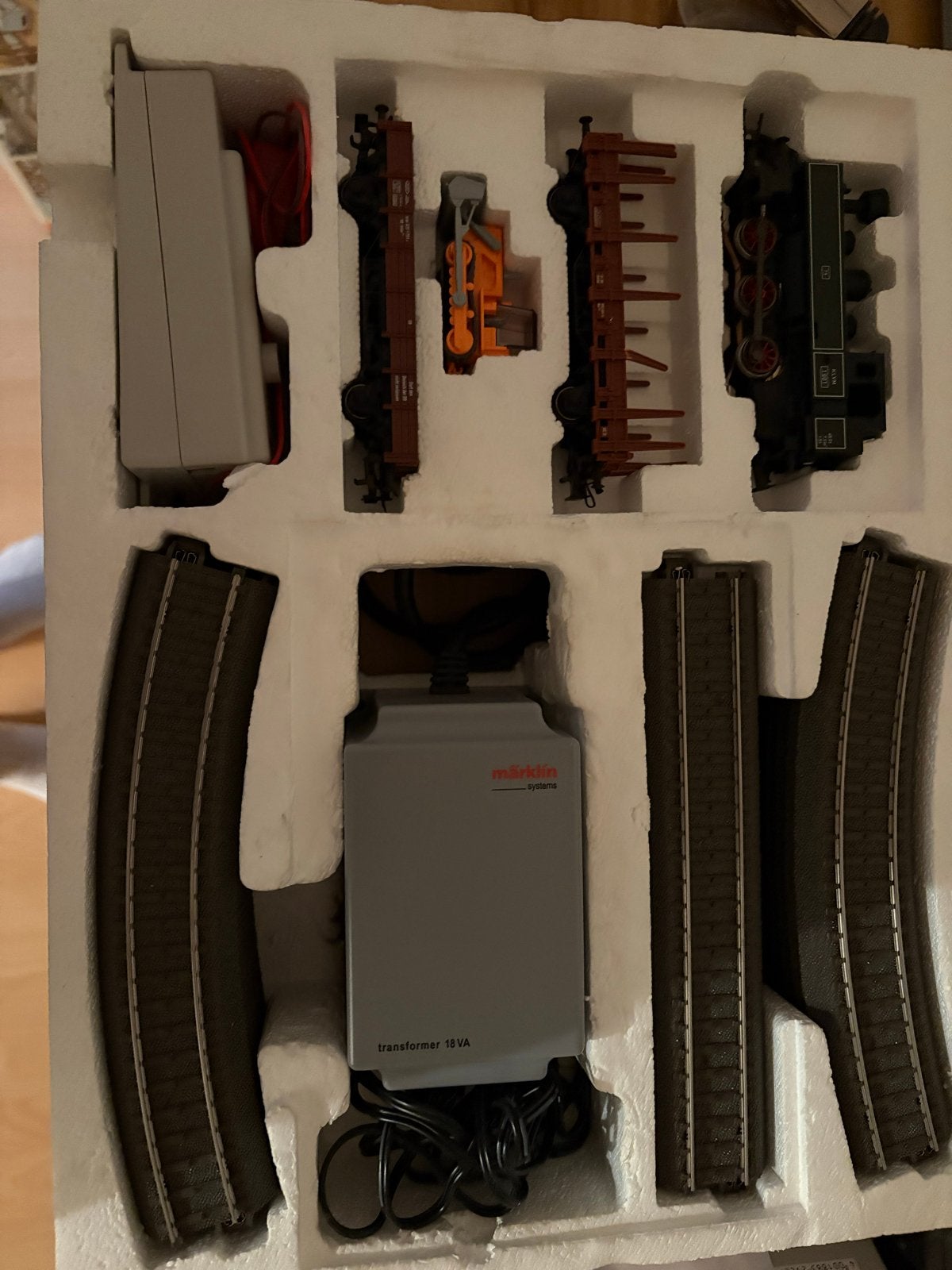 Märklin Startset H0 met goederentrein en rails, Ophalen, Wisselstroom, Treinset, Zo goed als nieuw