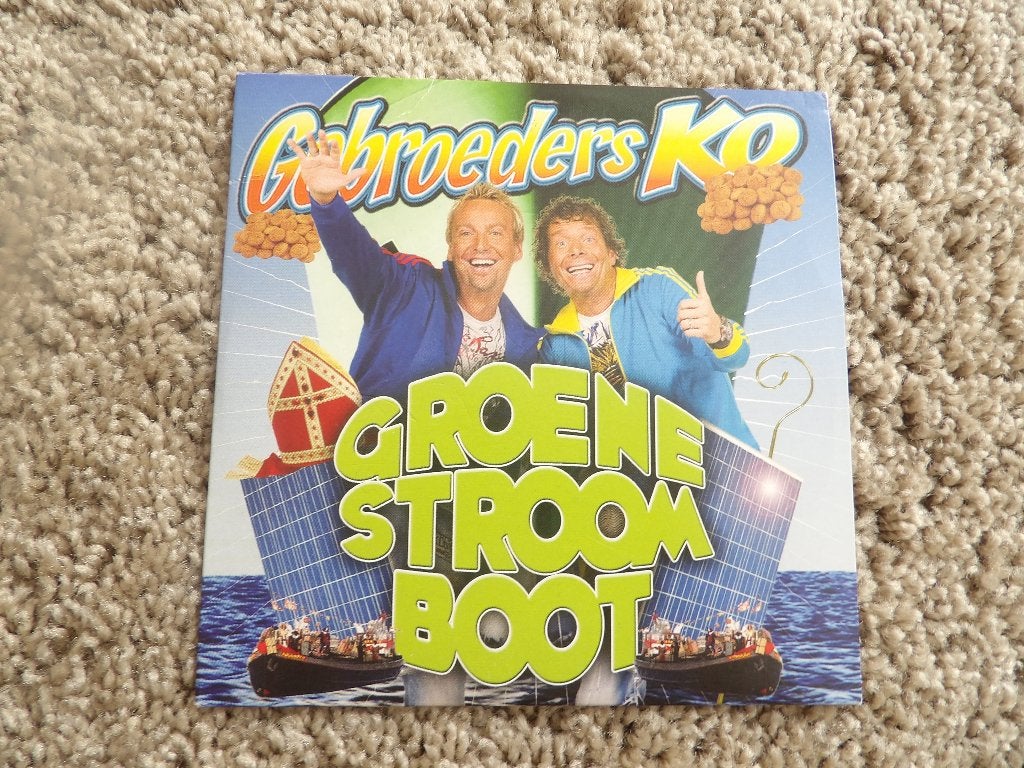 NIEUW CD GEBROEDERS KO SINTERKLAAS groene stoomboot, Diversen, Ophalen of Verzenden, Nieuw