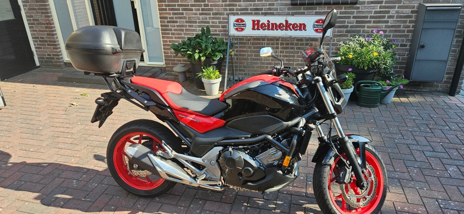 Topkoffer Hepco & Becker Honda NC750S, Ophalen of Verzenden, Gebruikt