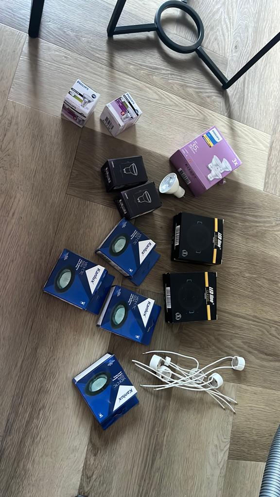 Diverse spullen voor inbouwspots, Ophalen of Verzenden, Nieuw, Metaal of Aluminium