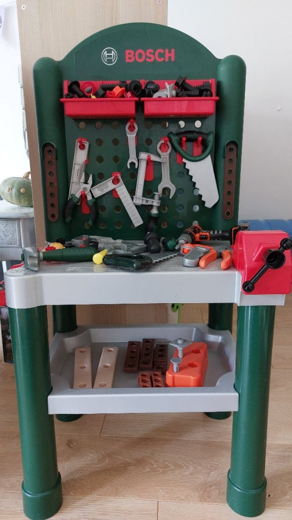 Bosch werkbank met "Klein" gereedschap, Ophalen, Gebruikt