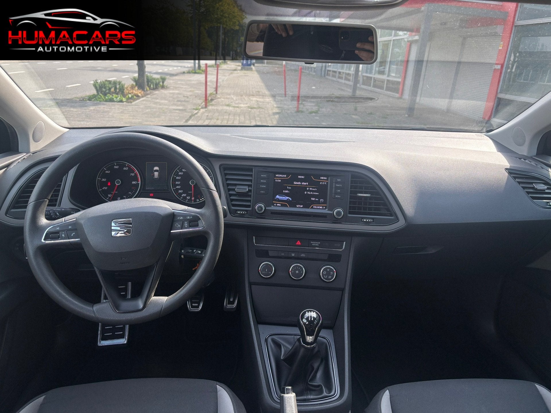 Seat Leon 1.2 TSI Enjoy|Nap|Airco|navi multischem BT|, Auto's, Voorwielaandrijving, Gebruikt, Leon, Bedrijf