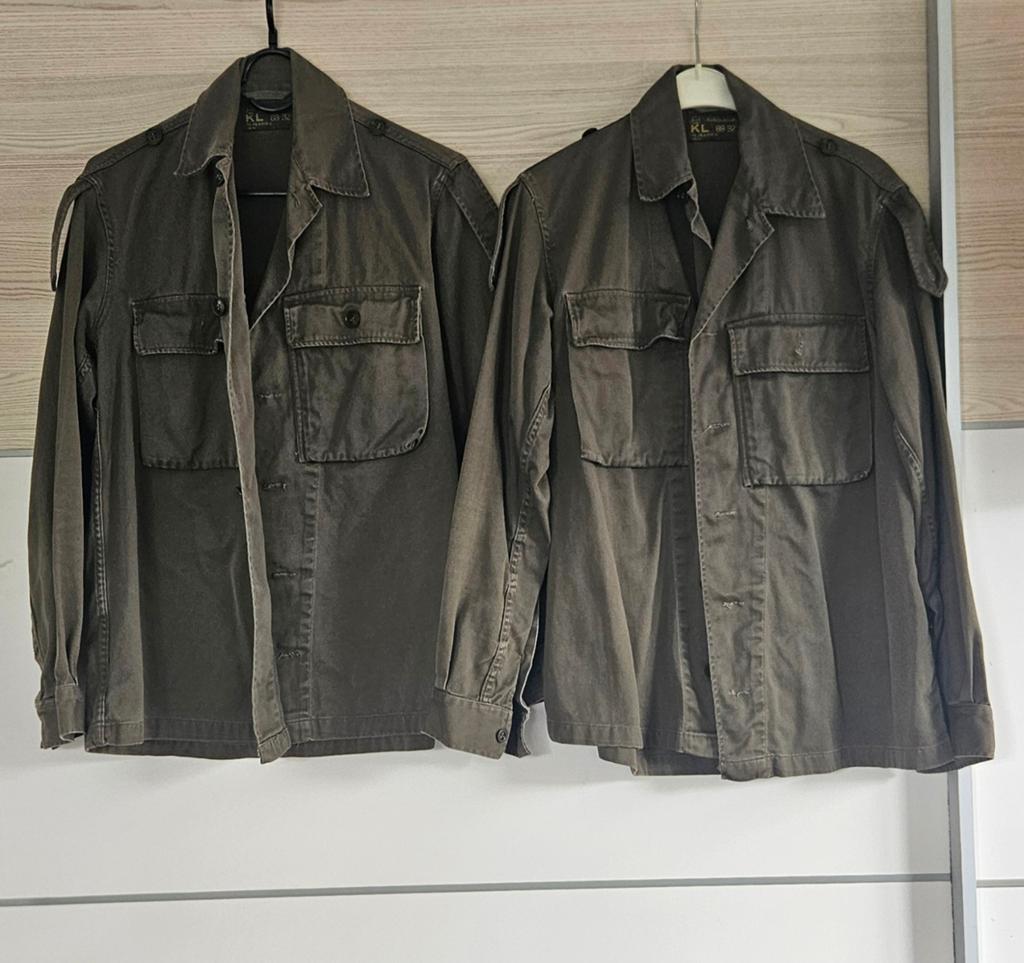 K. Landmacht overhemden. Mt. 88-92, Ophalen of Verzenden, Landmacht, Nederland, Kleding of Schoenen