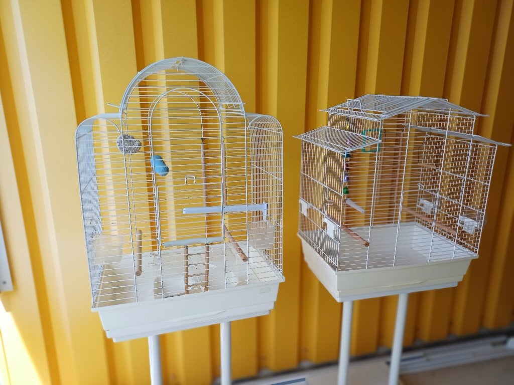 Vogelkooien - Als nieuw, Ophalen, Zo goed als nieuw, Metaal, Vogelkooi