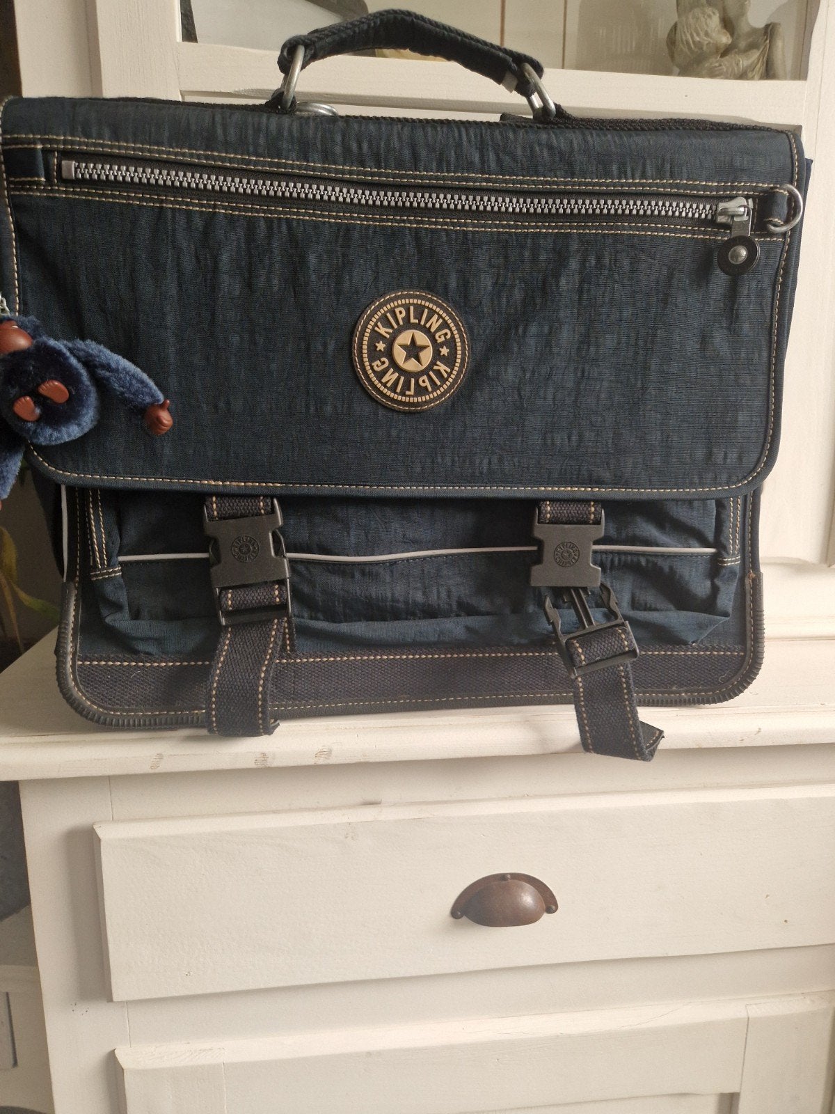 Nieuwe kipling laptoptas., Sieraden, Tassen en Uiterlijk, Tassen | Schooltassen, Ophalen of Verzenden, Zo goed als nieuw, Schoudertas