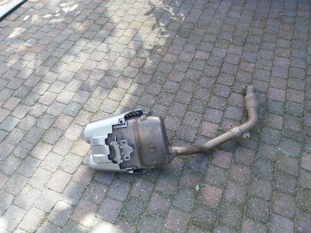 Yamaha fz6 uitlaat, Motoren, Onderdelen | Yamaha, Ophalen of Verzenden, Gebruikt